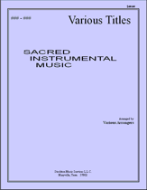 Sacred Brass Quartets - Junior Collection Flexible Brass Quartet, opt. tuba cover